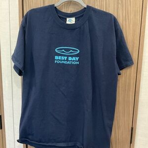 Coastal Classics Mens Blue Crew Neck T Shirt Size L